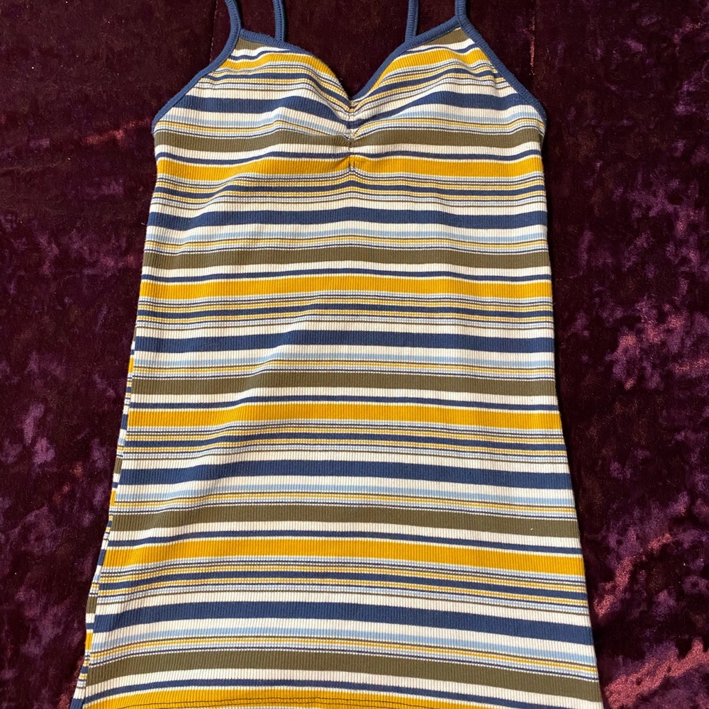 Multi colored tank
